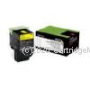 Lexmark 80C80Y0 Yellow - Original  