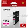 Canon PGI-2600XLM Magenta High Yield Inkjet Cartridge -Average 1,500 Pages - Original