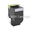 CartridgeMate Lexmark 80C8HK0 Black High Yield Compatible - 4,000 Pages     