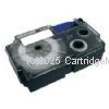 *Casio XR24BU Black Text on 24mm wide Blue New Compatible Label Tape x 8 Metres  