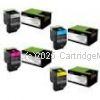 Lexmark 80C8XK0 Value Pack (4) Extra High Yield - Original 