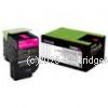 Lexmark 80C8XM0 Magenta Extra High Yield - Original    
