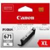 Canon CLI-671XLGY Grey Extra Large Inkjet - Original 