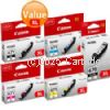 Canon PGI-670XL Value Pack (5) B,B,C,M,Y  - Extra Large 