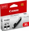 Canon CLI-671XLBK Black Extra Large Inkjet - Original 