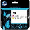 Hewlett Packard C9406A (70) Original Magenta and Yellow Designjet Printhead