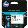 Hewlett Packard CZ132A (HP711) Yellow Inkjet Cartridge-29ml-Original Product   
