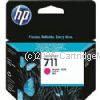 Hewlett Packard CZ131A (HP711) Magenta Inkjet Cartridge-29ml-Original Product   