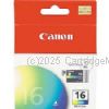 Canon BCI-16C Colour Inkjet Cartridges - (2 Pack) - Original Product