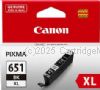 Canon CLI-651XLBK Black Extra Large - Yield 5,530 Pages