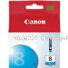 Canon CLI-8C Cyan Ink Tank-Average Yield 62 Pages - Original 