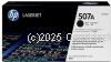Hewlett Packard CE400A (507A) BlackToner Cartridge Average 5,500 Pages 