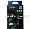 Epson T200192 (200) Black DURABrite Ultra Ink