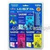 Brother LC-57CL3PK-CMY Triple Pack 