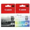 Canon PG40CL41 VALUE Pack - 1 x Black & 1 x Colour 