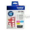 Brother LC-3319XL3 Value Pack (CMY) High Yield - Original 