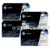 Hewlett Packard C9730A (645) Value Pack (4) Toners -Original 