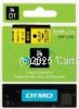 Dymo SD40918 D1 Label Cassette 9mm x 7m - Black on Yellow
