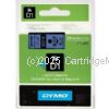 Dymo SD45010 D1 Label Cassette 12mm x 7m - Black on Clear