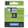 Dymo SD45013 D1 Label Cassette 12mm x 7m - Black on White 