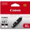 Canon CLI-681XLBK Black Photo Extra Large Inkjet - Average 3,120 Pages    