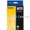 Epson T355492 (802) Yellow Ink Cartridge - Original   