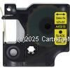 *Dymo SD45018 Black Text on 12mm wide Yellow  Laminated Tape New Compatibe - 7 Metre 