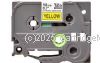 *Brother TZe-S641 Laminated Black printing on Strong Yellow Tape - 18mm x 8m  comp  