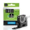 Dymo SD45811 D1 Label Cassette 19mm x 7m - White on Black