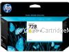 Hewlett Packard F9J65A (#728)130ml Yellow Ink Cartridge  