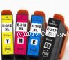 *Epson T183192 (312XL) Value Pack (4) High Yield New Compatible Inkjet 