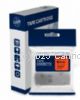 *Brother TZe-B21 Laminated Black on Fluro Orange Tape - 9mm x 8m New Compatible   