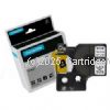 *Dymo SD18444 Black Text on White Industrial Vinyl Labels