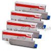 Oki 46861312 (C834) Value Pack Toners (4) - Original