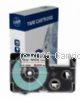 *Casio XR18WE Black Text on 18mm wide White New Compatible Label Tape x 8 Metres   