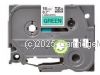 *Brother TZe-741 Laminated Black on Green Tape - 18mm x 8m - New Compatible