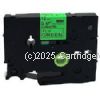 *Brother TZe-D31 Laminated Black on Fluro Green Tape 12mm x 5m New Compatible