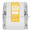 Brother CZ1003 White Label Roll Tape Cassette 19mm x 5m 