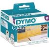 Dymo S0722410 Black On Clear 36mm x 89mm