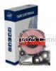 *Epson ESC9RW New Compatible Black Text on 9mm wide Red Label Tape     