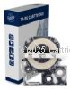*Epson C53S625101 New Compatible Black Text on 12mm wide Clear Label Tape  