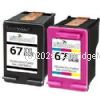 *Hewlett Packard 3YM59AA+3YM58AA (67XXL) Black & Colour ULTRA Compatible