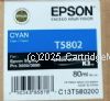 Epson T580200 Cyan UltraChrome - 80ml