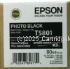 Epson T580100 Photo Black UltraChrome - 80ml