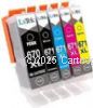 *Canon PGI-670/CLI671 Value Pack (5) NEW High Compatible- Microchip Fitted   