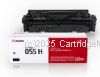 Canon Cart055CH Cyan High Yield Toner Cartridge - Original 