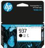 Hewlett Packard 4S6W5NA (937) Black Average Yield 1,250 Pages - Original  
