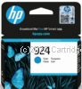 Hewlett Packard 4K0U3NA (924) Cyan Average Yield 400 Pages - Original   