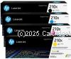 Hewlett Packard W2100X (210X) Value Pack (BCMY) High Yield - Original
