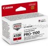 Canon PFI-4100R Red Ink Tank - Original Product        